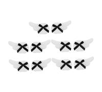 Gatuida 10pièces Ailes Ange Barette Pinces à Cheveux à Nœud et Nœuds pour Cheveux Accessoires de Kawaii pour Filles Usage Quotidien et Festif