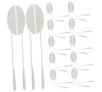 Gatuida 10pièces Coussinets De Massage Multi-fonctions Silicone Réutilisables Patchs Autoadhésifs Pour Électrostimulateur Ems Coussinets Professionnels Pour Stimulation Musculaire Et