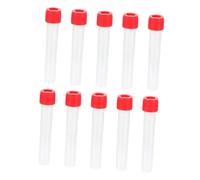 Gatuida 10pièces Lot De Tubes À Essai De Prélèvement Sanguin Tubes De Test Jetables Échantillonnage Sécurisé Et Pratique