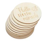 Gatuida 11 pièces Cartes pour Jalons de Grossesse de Disques Double Face pour Photos et Annonces de Maternité Accessoires Idéaux pour Shower et Célébrations