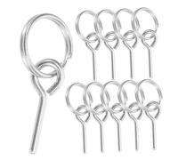 Gatuida 12 Pièces Accessoires de Tente Canopy Fer Galvanisé Connecteurs de Jonction avec Anneaux à Broche Unique et Supports pour Mâts Adaptés Randonnée Camping et Voyages Plein Air