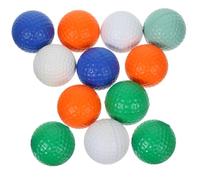 Gatuida 12 pièces Balles Mini Sport pour Garçon Fille Jouets de Soulagement Anti-Stress Balles de Golf PU Souples et Résistantes Jouets Sensoriels pour Fête et Détente Couleur Aléatoire