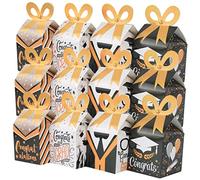 Gatuida 12 Pièces boîte de bonbons de la saison des diplômes faveurs de fête de remise des diplômes boîtes de friandises de fête party box cotillons étui à bonbons décoratif cas de bonbons