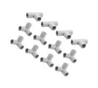 Gatuida 12 Pièces Clôture De Protection Intérieure Bébé Parc De Connexion Connecteur De Clôture Connecteur Tubulaire Partie Parc Accessoires De Parc Dark Grey Ou