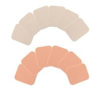 Gatuida 12 pièces Éponges Carrées Maquillage pour Fond de Teint et Poudre Réutilisables et Confortables Couleur Chair et Blanc Accessoires Visage pour Application Précise