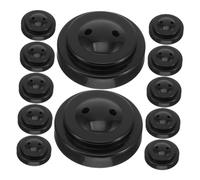 Gatuida 12 Pièces Mini Flagpole Base Holders Round Desk Stands for Office and Conference Fit with for Various Flagpoles Stable and Compact Indoor Display