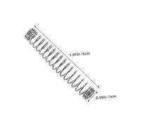 Gatuida 12 Pièces Ressort De Ciseaux De Jardin Ressorts De Cisaillement pour Sécateurs Métalliques pour Sécateur à Dérivation Robuste