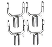 Gatuida 12 pièces Supports Branches Arbres Fruitiers Alliage Aluminium Béquilles Résistantes pour Soutien et Redressement des Branches Protection la Neige Vent pour Vergers et Jardins