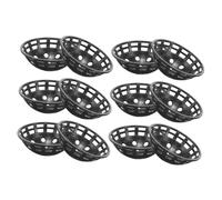Gatuida 12 Pièces Tapis de Drainage pour Pots de Fleurs Grille Maille pour Drainage pour Bonsai et Plantes Pot Conception Ventilée et Pratique
