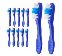Gatuida 12pièces Brosse à Dents Douce à Manches Courts Pour Prisonniers Un Nettoyage Buccal Sécurisé Milieu Institutionnel Voyage