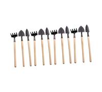 Gatuida 12pièces Mini-Outils De Jardin pour Creuser Planter Et Transplanter Comprenant Une Petite Pelle Un Râteau Truelle pour Plantes Succulentes Jardins Intérieur