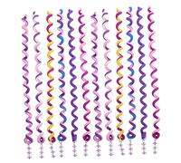 Gatuida 12Pièces Outils Filles Accessoires de Spirale pour Créer Chignons Élégants et Colorés