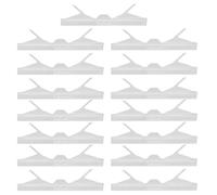Gatuida 15 petits pièges à ruche, outils d'apiculture, blancs | Dispositif de lutte contre le coléoptère des ruches en plastique, collecteur de coléoptères des ruches pour apiculteurs
