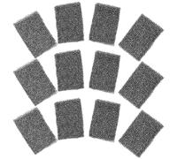 Gatuida 16 Éponges de Maquillage Noires à Pointiller pour Visage et Corps, Éponges à Effets Spéciaux Halloween, Taille 4x6x1 Cm, Accessoires Professionnels pour Cicatrices et Plaies,