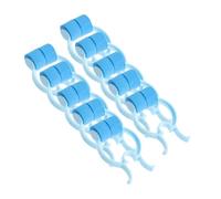 Gatuida 16 pièces Pince Nez pour Exercice Respiratoire Clips Souples et Durables Prévention Saignement Nez et Mucus Adaptées à Différents Types d'Usage Familial Pratique