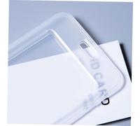 Gatuida 16 pièces Porte-badge Transparent avec Protection Lot de Pochettes PP Résistantes et Cordons Noirs Porte-cartes Identité pour Étudiants Accessoires Pratiques pour Badge et