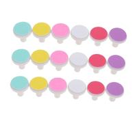 Gatuida 18 pcs Têtes de Meulage pour Ongles Accessoires Ponçage Sécurisés Kit Remplacement pour Soins des Ongles Sensibles Usage Domestique Safe