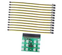 Gatuida 1ensemble Câble Alimentation Gpu Carte Adaptation pour Serveur Alimentation Minière De Qualité pour Cartes Graphiques avec Connexion Sécurisée