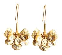 Gatuida 1Paire Boucles Oreilles de Pendentifs Dorés pour Idéaux pour Fêtes