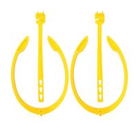 Gatuida 2 clips d'insémination artificielle pour porcs, support de | Support pour biberon d'insémination artificielle pour une prise en main sûre, outil d'élevage pour les fermes et