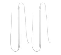 Gatuida 2 éléments chauffants pour radiateur d'appoint : pièce de rechange pour tube de quartz - tige infrarouge en céramique de 26 cm - composant pour radiateurs et chauffe-plats électriques