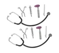 Gatuida 2 Ensembles Dollhouse Medical Tools Simulation Kit for Creative Roleplay and Cognitive Development