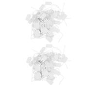 Gatuida 2 Ensembles Étiquettes De Prix Blanches Lot De Étiquettes À Écrire Pour Bijoux Et Produits Pratiques Et Faciles À Utiliser Avec Lanière Pour Supermarchés Et 100 Pièces * 2