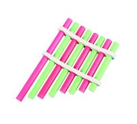Gatuida 2 ensembles Flûte de Pan DIY Colorée Éducatif Musical pour Garçon Fille Expérience Scientifique et Apprentissage de Instrument de Musique Portable