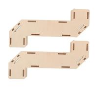 Gatuida 2 Ensembles Kit Éducatif Périscope Bois pour Garçon Fille Scientifique DIY Modèle Optique Physique pour Apprentissage Réflexion Lumineuse Adapté École et Maison