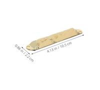 Gatuida 2 Ensembles Mezuzah Case with Scrolls Metal Judaica Door Plaque for Outside Door Jewish Home Blessing Decoration