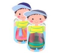 Gatuida 2 Ensembles Modèle de Respiration Pulmonaire Kit Miniature pour Garçon Fille Jeu Éducatif DIY Aide Aux Devoirs Biologique Couleur Aléatoire Couleur Aléatoire