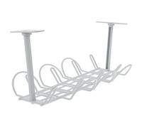 Gatuida 2 Ensembles Range-câbles sous Bureau Support de Rangement pour Câbles en Plastique, pour Câbles de Chargeur et Clavier, à Fixer Bureau, Pièce