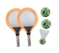 Gatuida 2 Ensembles Set de de de Tennis Garçon Fille pour Jeux Plein Air Garçon Fille Adapté Aux Débutants Plastique Sûr sans Bavure pour Apprentissage et Jeu Parent Extérieur