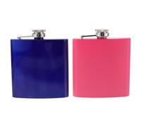 Gatuida 2 Flasques à Alcool 6oz en Acier Inoxydable, Flasque Portable, Résistantes à L'usure, Multi-usages, pour Randonnée et Camping