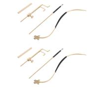 Gatuida 2 jeux d'outils de positionnement d'âme de violon 4 en 1 | Kit de positionnement d'âme de violon, outils de réglage d'âme pour instruments acoustiques