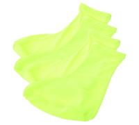 Gatuida 2 Paires Couvre-Chaussures Garçon Fille Étanche en Polyester | Maille Très Élastique, Fermeture par Bande, Bloque Boue et Débris, Vert Clair