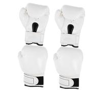 Gatuida 2 Paires de Boxe Garçon Fille Légers avec Mousse Absorbante Ensemble pour Entraînement et Sparring Junior Adaptés Kickboxing et Taekwondo