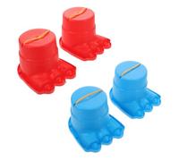 Gatuida 2 paires Échasses pour Garçon Fille Plastique avec Cordes Jouets Équilibre Saut pour Plein Air Développement Concentration S Habiletés Sociales Couleurs Couleur Couleur Aléatoire