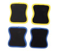 Gatuida 2 Paires Grips Antidérapants pour Haltères Manchons Épais Détachables pour Barres de Musculation Protection Multifonction pour Barres de Traction Anneaux de Gymnastique Fitness à