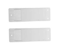 Gatuida 2 Pièces Abs Pressure Vent Covers For Shipping Containers Weatherproof Air Outlets With Automatic Pressure Regulation And Dust Blocking Mesh For Cargo Trailers And Trucks