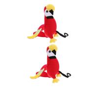Gatuida 2 Pièces Accessoire Pirate Épaule Parrot Réaliste pour Costume Halloween Garçon Fille Cosplay