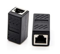 Gatuida 2 pièces Adaptateur Coupler Ethernet Réseau Connecteur Femelle à Femelle Extension Câble Lan Catégorie Connecteur In-line Pratique pour Bureau et Maison