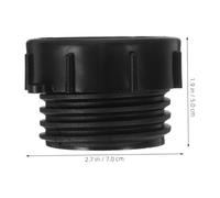 Gatuida 2 pièces Adaptateur de Réservoir Ibc Plastique Connecteur de Valve et Tuyau pour Cuve Eau Installation Rapide et Compatibilité