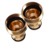 Gatuida 2 pièces Adaptateur Robinet Cuivre Raccord Rapide pour Tuyau de Jardin Connecteur Étanche pour Mitigeur Connecteur Tuyau Jardin Fiable