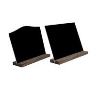 Gatuida 2 pièces Ardoise avec Chevalet Support Amovible Panneau Message à Craie pour Fête Mariage Bureau et Décoration Polyvalente Lot de Carré Arche Couleur Aléatoire Couleur Aléatoire