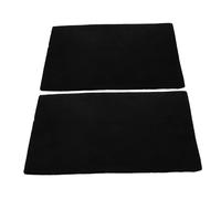 Gatuida 2 Pièces Automobile Sound Reduction Mat With Thick Butyl Rubber Vibration Damping Pads For Car Hood Engine Roof And Door Noise Insulation
