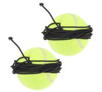 Gatuida 2 pièces Balles de Tennis Entraînement pour Chiens Multifonction Souple Stimulateur Activité et Jeu Interactif pour Chiots