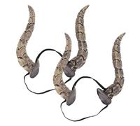Gatuida 2 Pièces Bandeau Cornes Animaux Accessoire Cheveux Élastique Confortable pour Cosplay Fête Danse Halloween