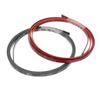 Gatuida 2 pièces Bandes de Reliure pour Guitare Acoustique Celluloïd Flexibles Décoratives et Résistantes Remplacement Simple pour Réparation et Personnalisation