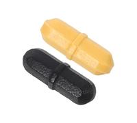 Gatuida 2 Pièces Barres Magnétiques Ptfe pour Laboratoire Bâtons Aimantés Robustes pour Mélange Stable de Viscosité Outils de Précision pour Expériences Scientifiques Couleurs